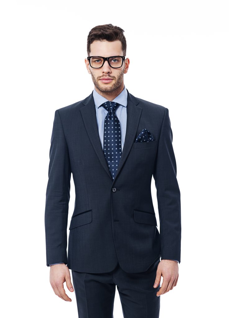 The slim fit suit